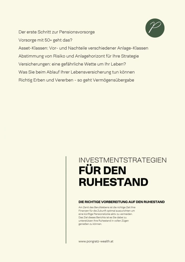 Investmentstrategien für den Ruhestand in Österreich
